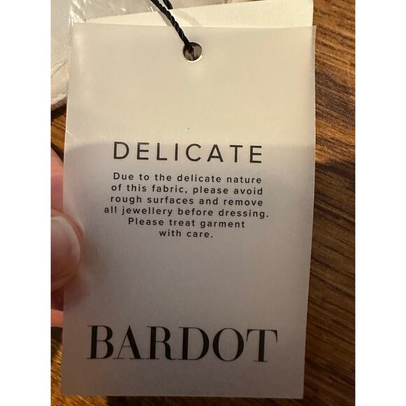 Bardot Women's Lila Corset Bustier Top Floral Detail Size 10 NWT Revolve Fashion - Picture 6 of 9